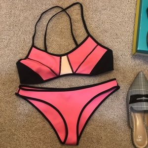 Neoprene swimwear